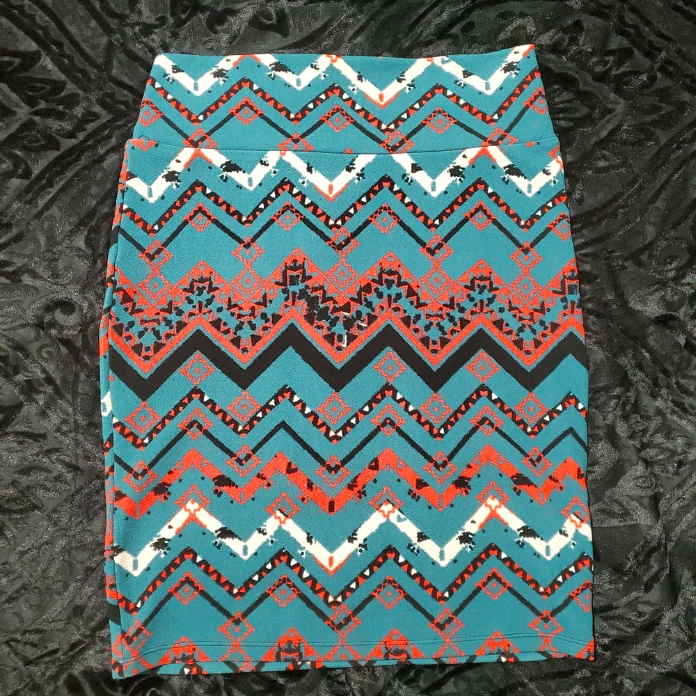 Lularoe Aztec Midi Skirt